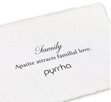 Pyrrha | Family Apatite Capped Attraction Charm -Sterling Silver