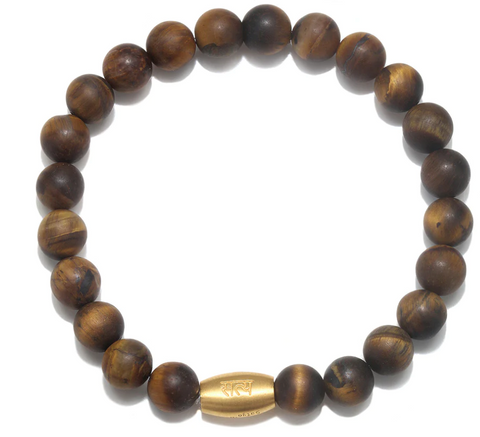 Men's Sacred Insight Tiger Eye Gemstone Bracelet