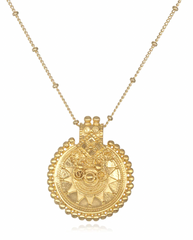 Satya | Gold Mandala Necklace