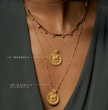 Satya | Gold Mandala Necklace