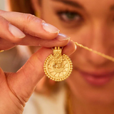 Satya | Gold Mandala Necklace