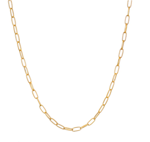 Satya | Classic Beauty Paperclip Link Necklace