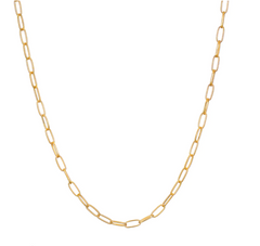 Satya | Classic Beauty Paperclip Link Necklace
