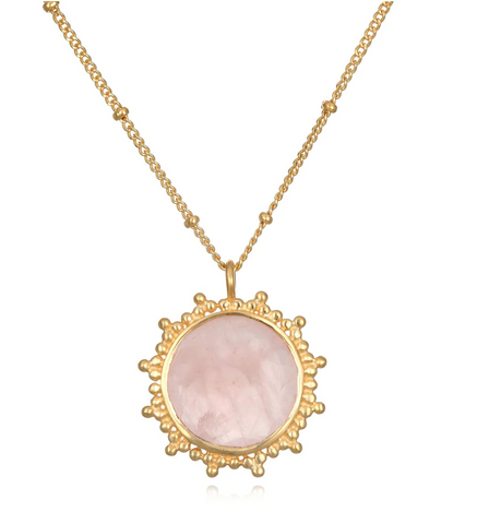 Satya | Unlimited Compassion Rose Quartz Gemstone Necklace