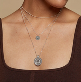 Satya | Silver Mandala Necklace