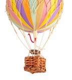 Authentic Models | Floating the Skies, Rainbow Pastel - Hot Air Balloon