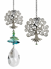 Woodstock Chimes | Crystal Fantasy Suncatcher - Tree of Life