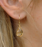 Gemstone Solo Earrings - Gold Fill