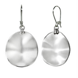 MATSU | Sterling Silver Luna Disc Earrings