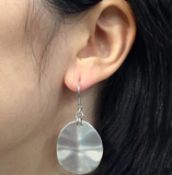 MATSU | Sterling Silver Luna Disc Earrings
