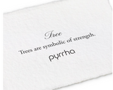 Sterling Silver Tree Symbol Charm