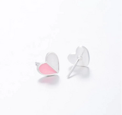 Akoma - Heart Stud Earrings
