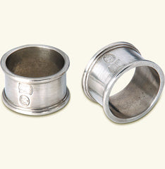 Match | Round Napkin Ring Pair