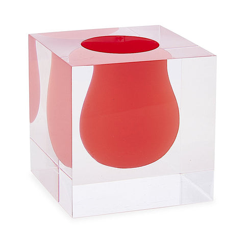 Jonathan Adler | Bel Air Mini Scoop Vase - Red