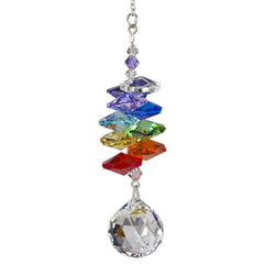 Woodstock Chimes | Crystal Rainbow Cascade - Ball