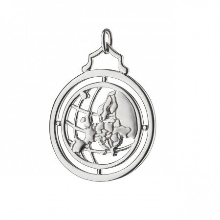 Sterling Silver Europe Charm