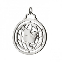 Sterling Silver North America Charm