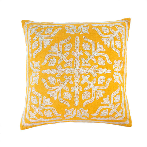 Indaba | Cyprus Pillow, dandelion