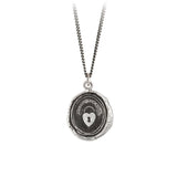 Heart Lock Sterling Silver Talisman Necklace