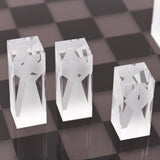 Acrylic Chess Set - Black