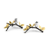 Butterfly Ginkgo Candleholders (Set of 2)