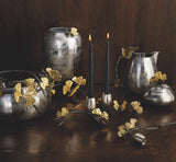 Butterfly Ginkgo Candleholders (Set of 2)