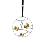 Butterfly Gingko Moongate Ornament