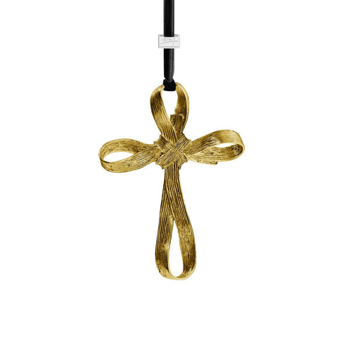 Palm Cross Ornament