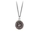 Nothing Is Impossible Sterling Silver Talisman Necklace