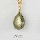 Gold Fill Gemstone Solo Necklace