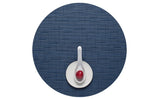 Chilewich Round Bamboo Placemat - Lapis