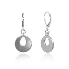 Matsu Peacock Disc Earrings