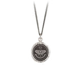 Seek The Light Sterling Silver Talisman Necklace