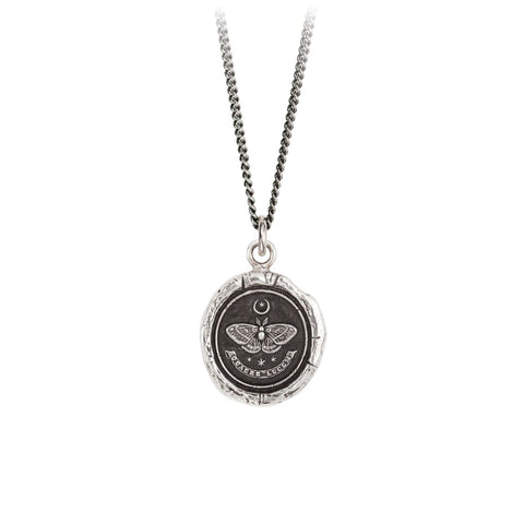 Seek The Light Sterling Silver Talisman Necklace