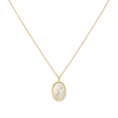 Sirene - Gold Fill Pearl Necklace