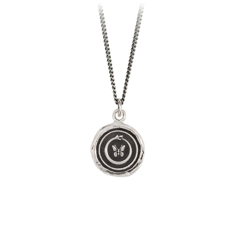 Uncrushable Sterling Silver Talisman Necklace