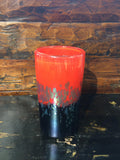 Mocha Red Cylinder Vase
