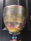 Sawcut, Multi Iridescent Large Vase