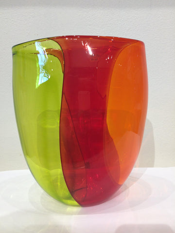 Tri Color Vase