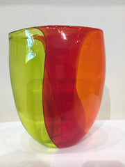 Tri Color Vase