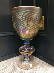 Sawcut, Multi Iridescent Large Vase